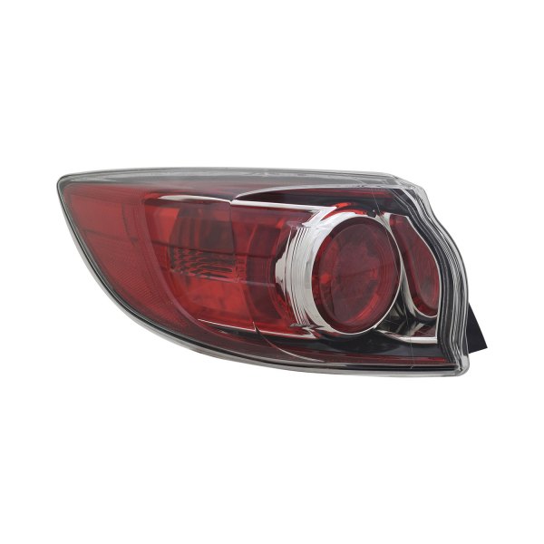 TYC® - Driver Side Outer Replacement Tail Light, Mazda 3