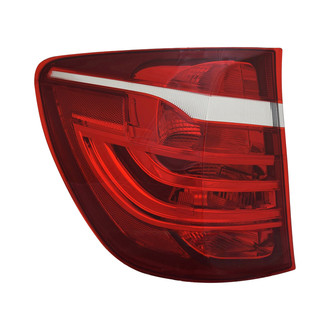 TYC® - Driver Side Outer Replacement Tail Light Lens and Housing (CAPA Certified)