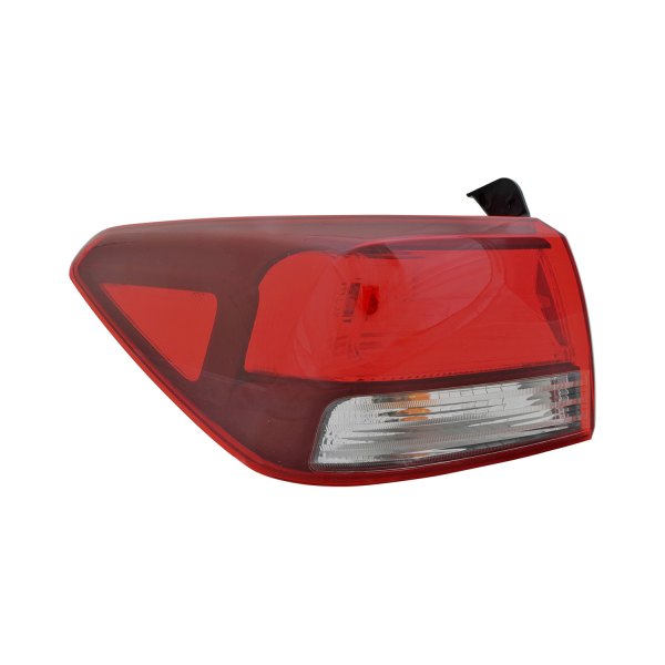 TYC® - Driver Side Outer Replacement Tail Light, Kia Rio