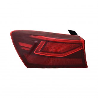 Kia Forte Black & Smoked Tail Lights | Custom, LED — CARiD.com