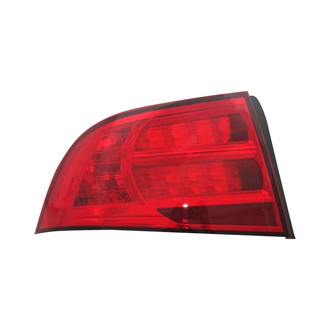 TYC® - Driver Side Replacement Tail Light Lens and Housing (Standard Line)