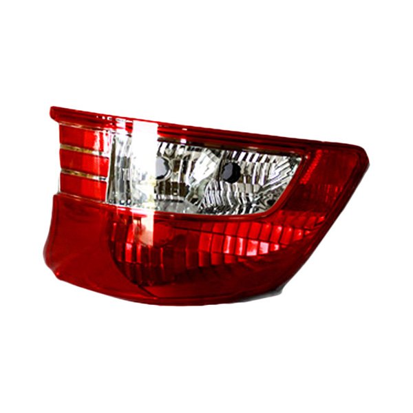 TYC® - Passenger Side Replacement Tail Light Lens and Housing, Toyota Yaris