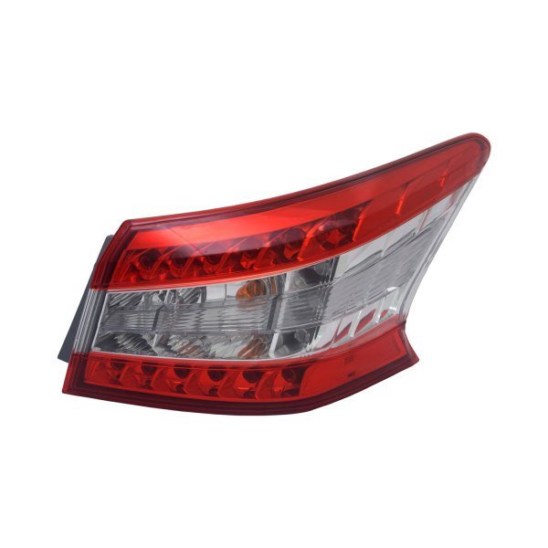 TYC® - Passenger Side Outer Replacement Tail Light, Nissan Sentra
