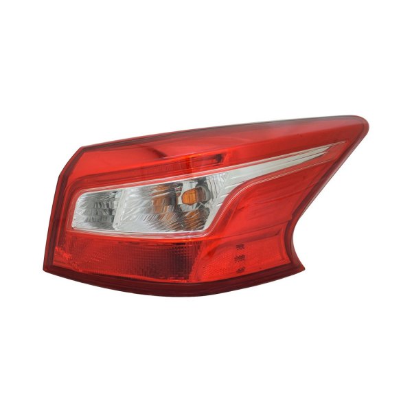 TYC® - Passenger Side Outer Replacement Tail Light, Nissan Sentra