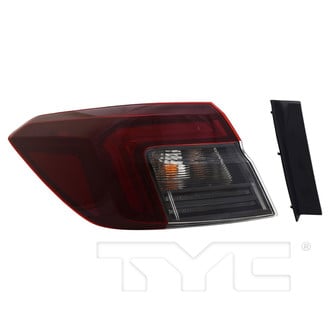 TYC® - Black Factory Replacement Tail Lights