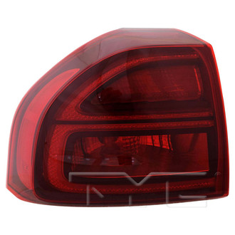 TYC® - Black Factory Replacement Tail Lights