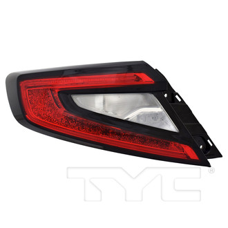 TYC® - Black Factory Replacement Tail Lights