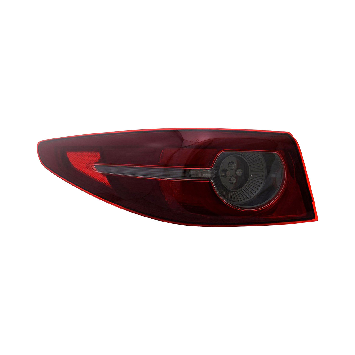 Evan-Fischer Pair Left & Right Tail Lights For 2010-2011 Mazda 3 Mazdaspeed Hatchback – Direct Replacement DOT/SAE