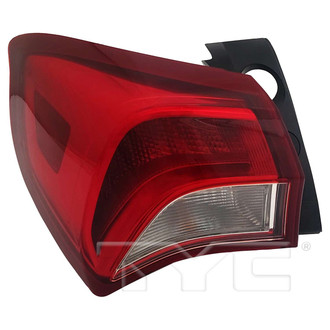 TYC® - Black LED Tail Lights