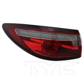 TYC® - Black Factory Replacement Tail Lights