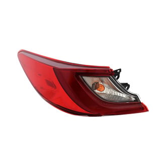 TYC® - Black Factory Replacement Tail Lights