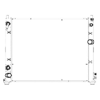 TYC® - Engine Coolant Radiator