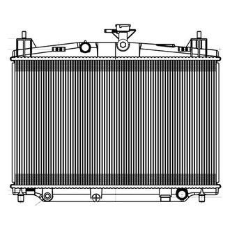 TYC® - Engine Coolant Radiator