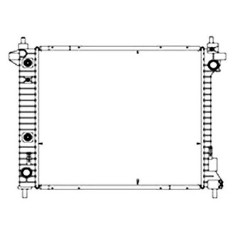 TYC® - Engine Coolant Radiator