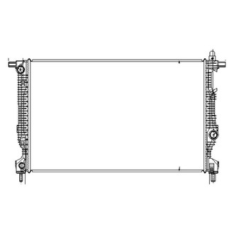 TYC® - Engine Coolant Radiator