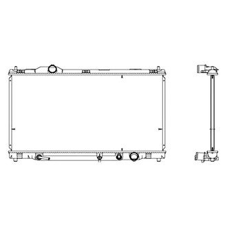 TYC® - Engine Coolant Radiator