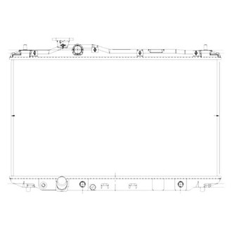 TYC® - Engine Coolant Radiator