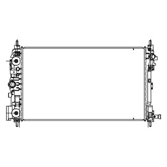 TYC® - Engine Coolant Radiator