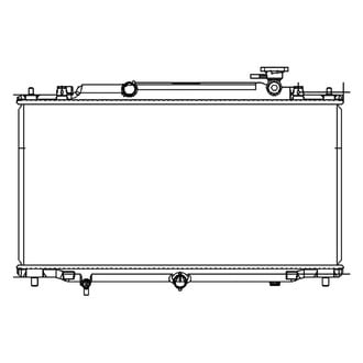 TYC® - Engine Coolant Radiator