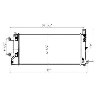 TYC® - Engine Coolant Radiator