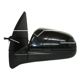 TYC® - Driver Side Manual View Mirror (Non-Heated, Foldaway) (Standard Line)