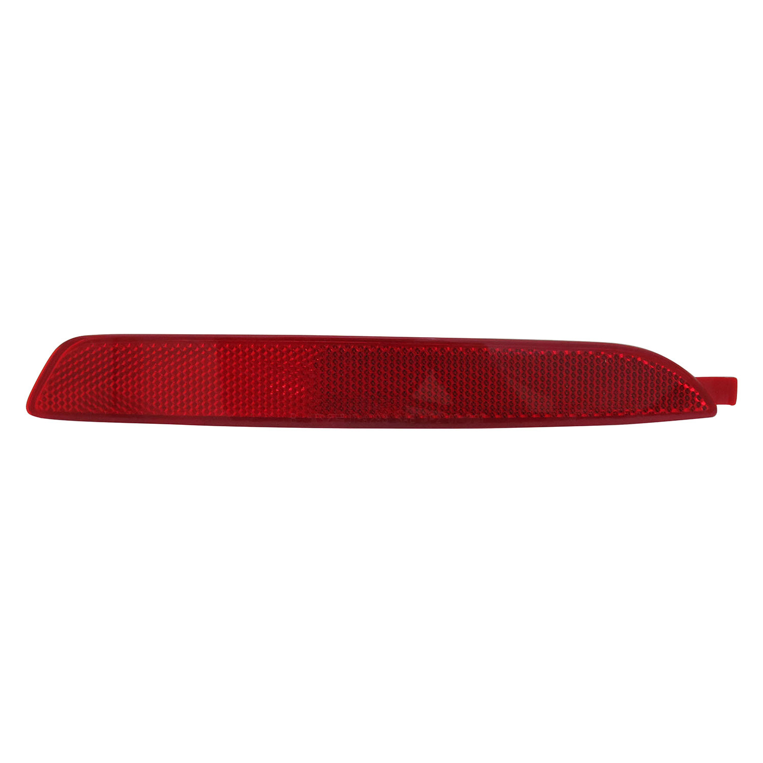 Pair Left + Right Side Rear Bumper Red Reflector Trim For Cadillac XTS 2013-2017