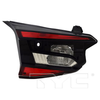 TYC® - Black Factory Replacement Tail Lights