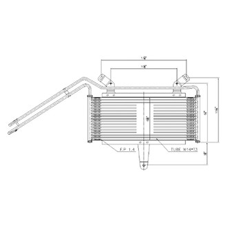 TYC® - Automatic Transmission Oil Cooler