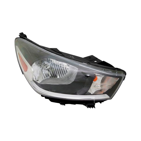 TYC® - Passenger Side Replacement Headlight, Kia Rio