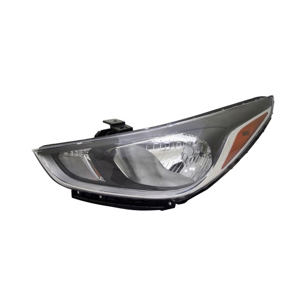TYC® - Driver Side Replacement Headlight, Hyundai Accent