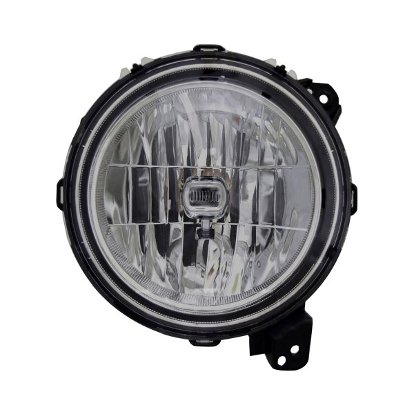 TYC® - Replacement 9" Round Chrome Composite Headlight