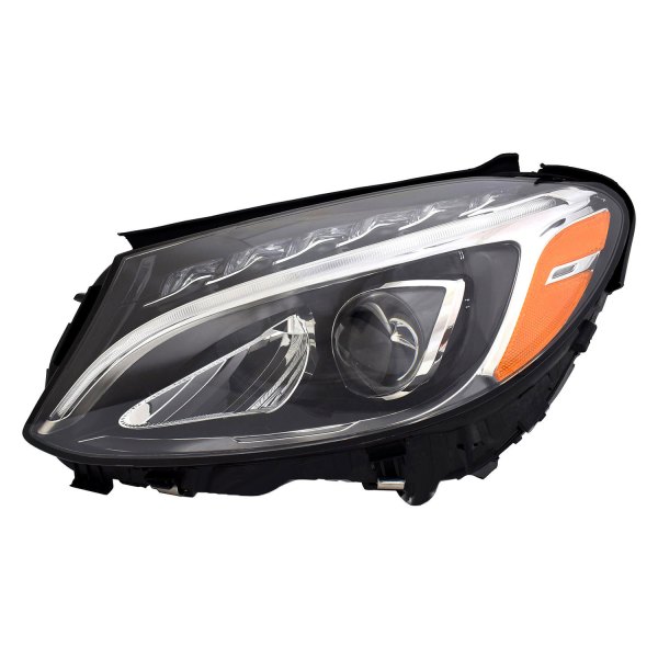 TYC® - Driver Side Replacement Headlight, Mercedes C Class