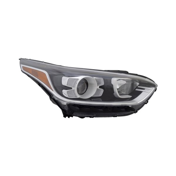 TYC® - Passenger Side Replacement Headlight, Kia Forte