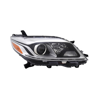 TYC® - Passenger Side Replacement Headlight Lens and Housing (CAPA Certified)