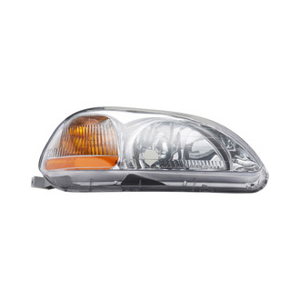 TYC® - Passenger Side Replacement Headlight Lens and Housing (Standard Line)