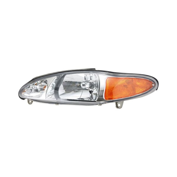 TYC® - Driver Side Replacement Headlight, Ford Escort
