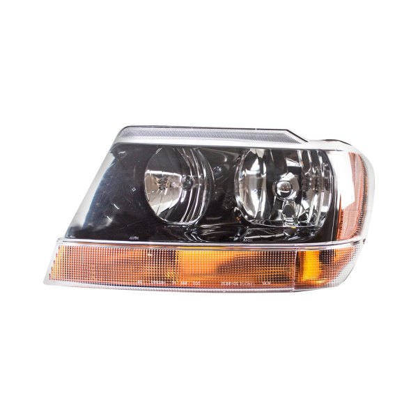 TYC® - Driver Side Replacement Headlight, Jeep Grand Cherokee