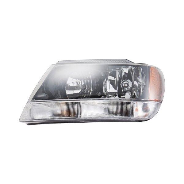 TYC® - Driver Side Replacement Headlight, Jeep Grand Cherokee