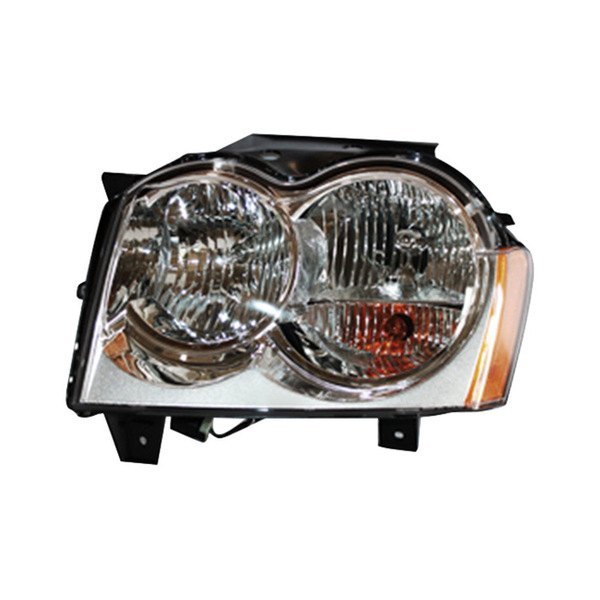 TYC® - Driver Side Replacement Headlight, Jeep Grand Cherokee