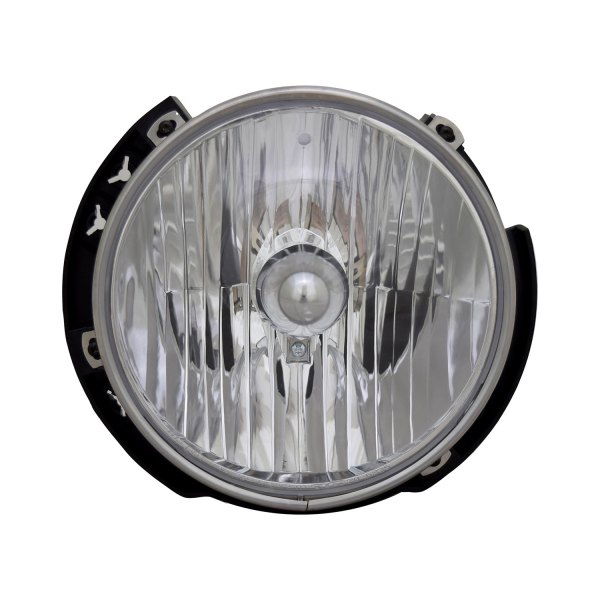 TYC® - Replacement 7" Round Chrome Composite Headlight