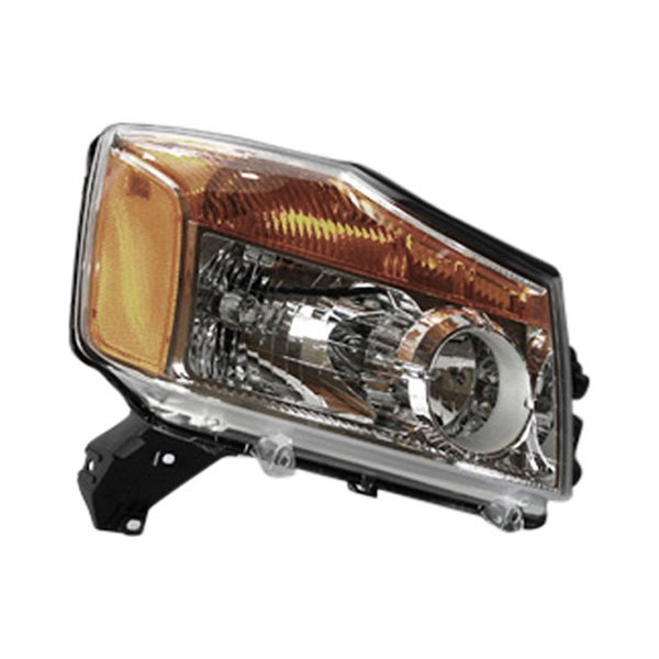 TYC® - Passenger Side Replacement Headlight, Nissan Titan
