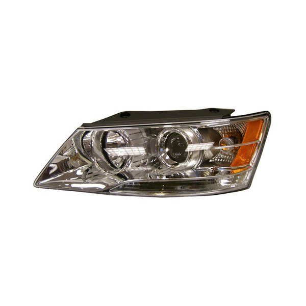 TYC® - Driver Side Replacement Headlight, Hyundai Sonata