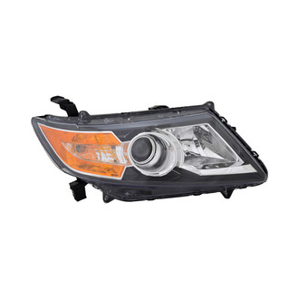 TYC® - Passenger Side Replacement Headlight Lens and Housing (CAPA Certified)