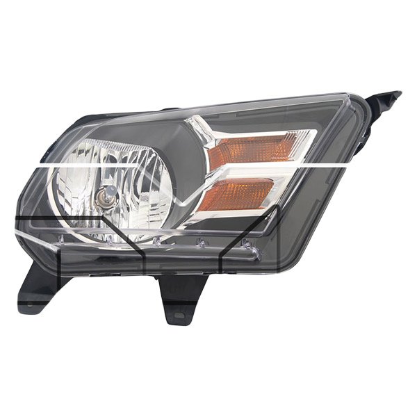 TYC® - Driver Side Replacement Headlight, Ford Mustang