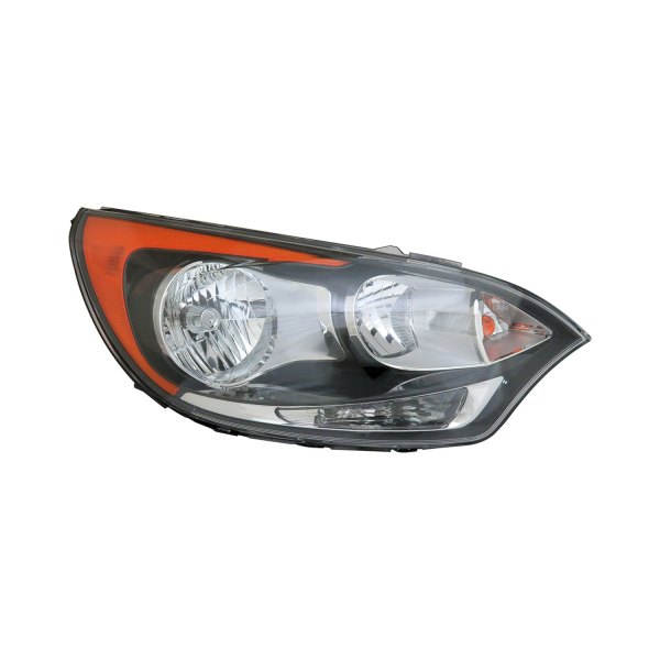 TYC® - Passenger Side Replacement Headlight, Kia Rio