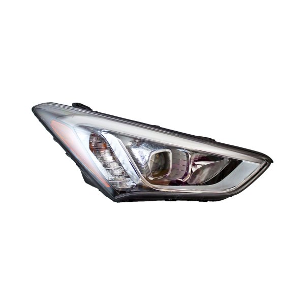 TYC® - Passenger Side Replacement Headlight, Hyundai Santa Fe