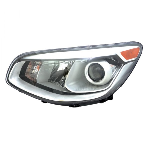 TYC® - Driver Side Replacement Headlight, Kia Soul