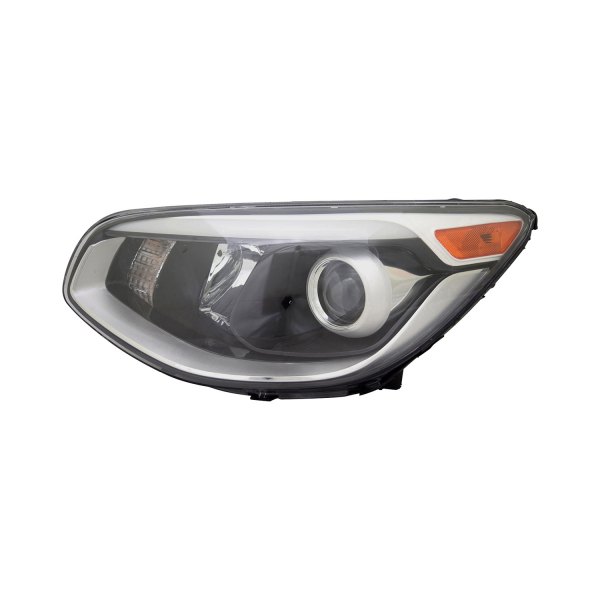 TYC® - Driver Side Replacement Headlight, Kia Soul