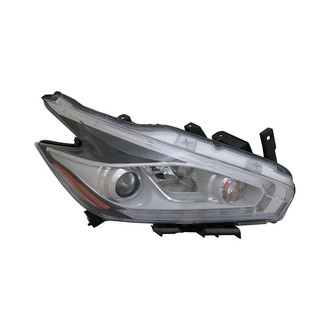 TYC® - Passenger Side Replacement Headlight (CAPA Certified)