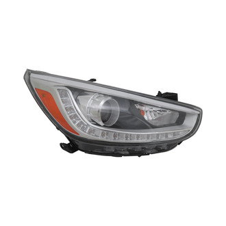 TYC® - Passenger Side Replacement Headlight (CAPA Certified)
